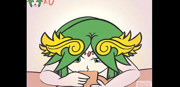  Super Smash Girls Titfuck - Palutena by PeachyPop34